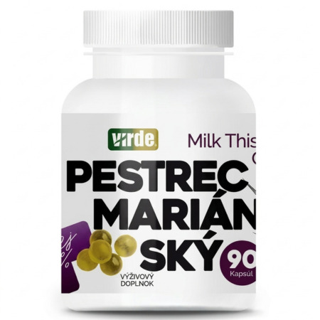 VIRDE Pestrec mariánsky olej 100% 90 kapsúl