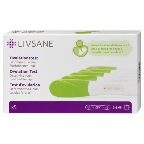 E-shop LIVSANE Ovulačný test 5 kusov