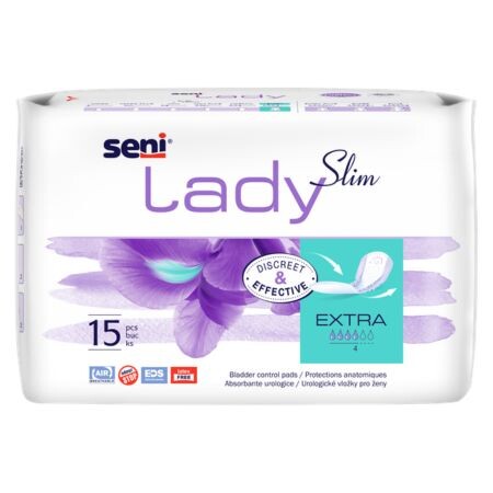 SENI Lady slim extra vložky 15 ks