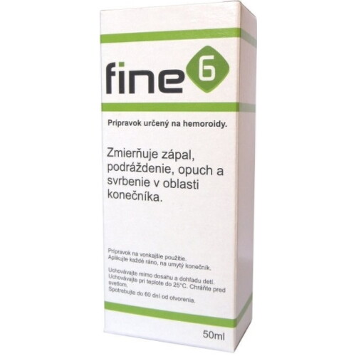 E-shop FINE6 olej na hemoroidy 50 ml 50 ml