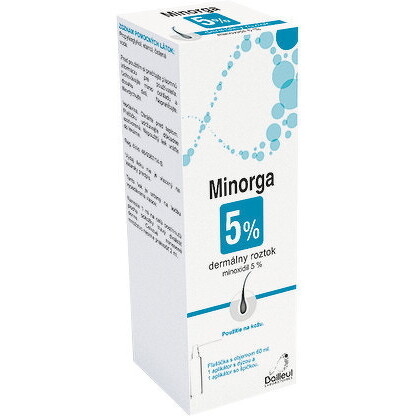 E-shop MINORGA 5 % dermálny roztok 60 ml