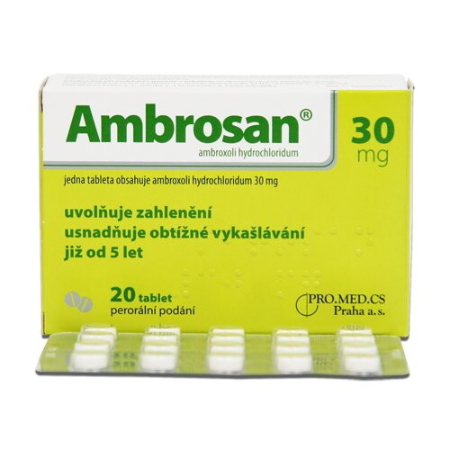 E-shop AMBROSAN 30 mg 20 tabliet