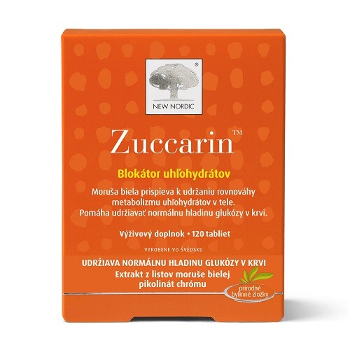 E-shop NEW NORDIC Zuccarin 120 tabliet