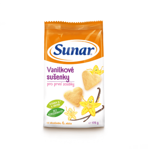 E-shop SUNAR Vanilkové sušienky pre deti 175 g