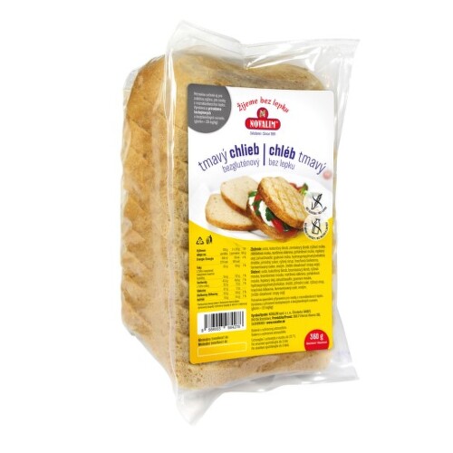 E-shop NOVALIM Chlieb bezlepkový tmavý trvanlivý 360 g