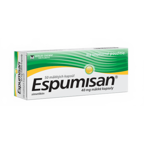 E-shop ESPUMISAN 40 mg 50 kapsúl