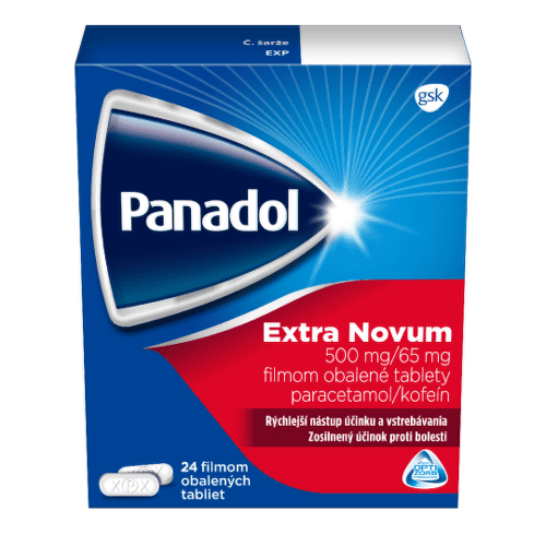 E-shop PANADOL Extra novum proti bolesti 24 tabliet