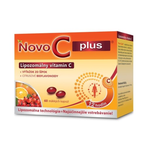 E-shop NOVO C plus lipozomálny vitamín C 60 kapsúl