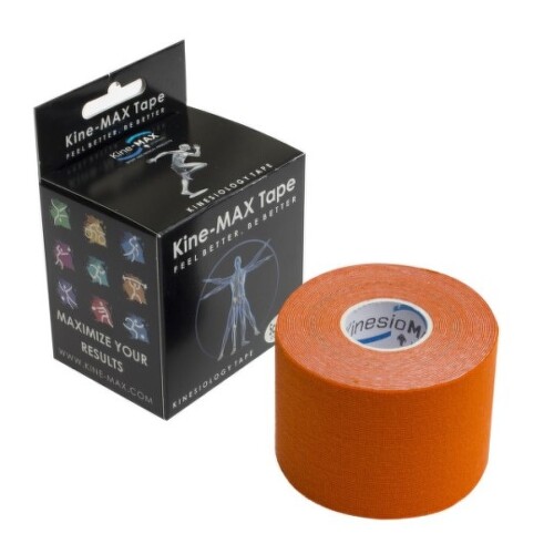 E-shop KINE-MAX Classic kinesiology tape oranžová 5 cm x 5 m 1 kus