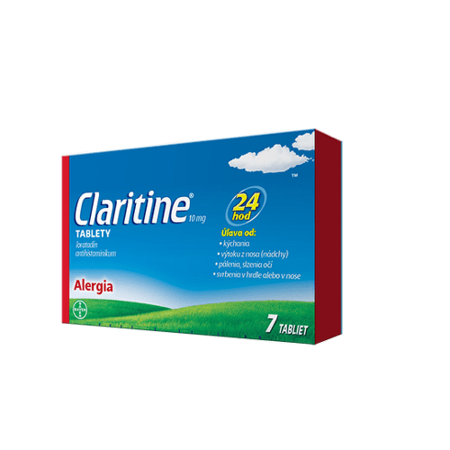 E-shop CLARITINE 10 mg 7 tabliet