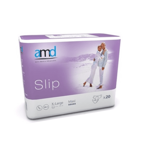 E-shop AMD Slip maxi XL inkontinenčné plienky obvod bokov 110 - 170 cm nasiakavosť 4100 ml 20 ks