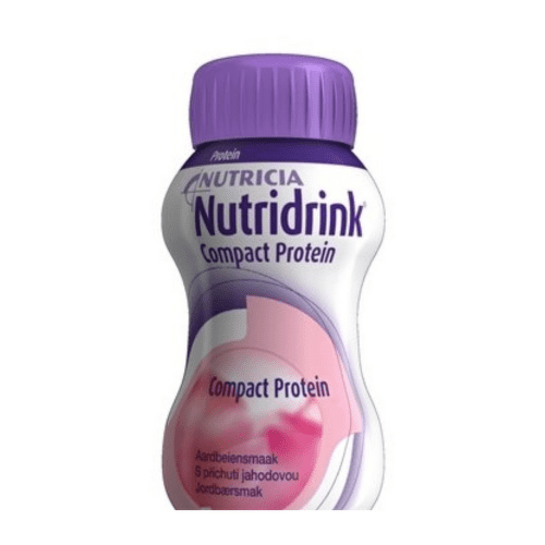 E-shop NUTRIDRINK Compact protein s jahodovou príchuťou 24 x125 ml
