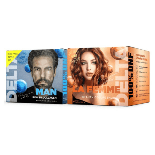 E-shop LA FEMME & MAN COLLAGEN Duo pack so zľavou 15% prášok 196 g + 240 g Set