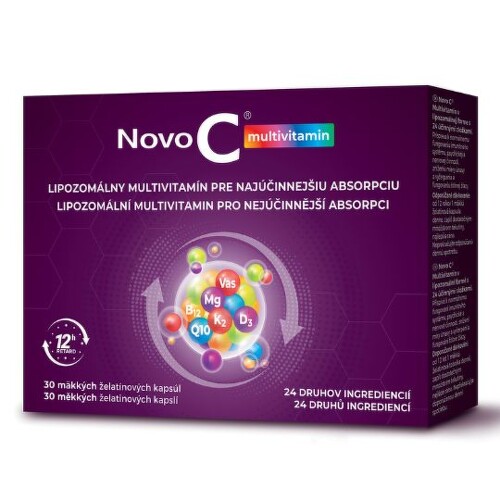 E-shop NOVO C multivitamin lipozomálny 30 kapsúl