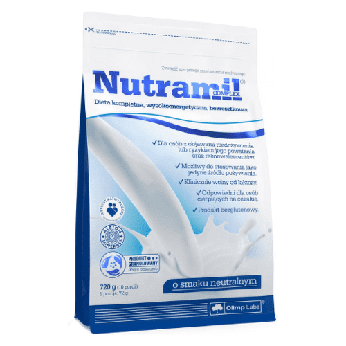 E-shop NUTRAMIL Complex neutral nutrične kompletná výživa 10 porcií 720 g