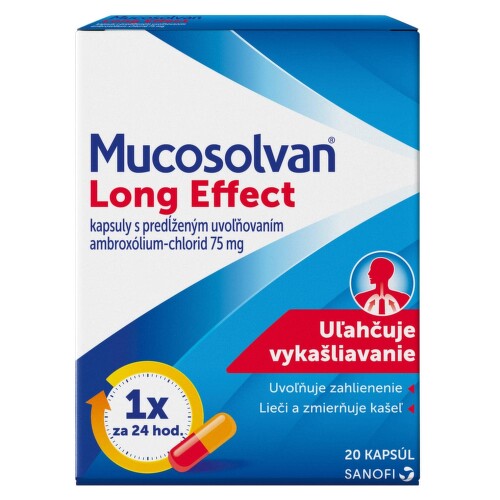 MUCOSOLVAN Long effect 75 mg 20 kapsúl