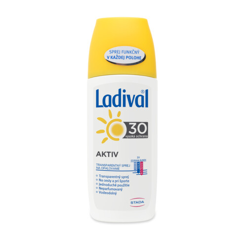 LADIVAL Transparentný sprej SPF30 150 ml