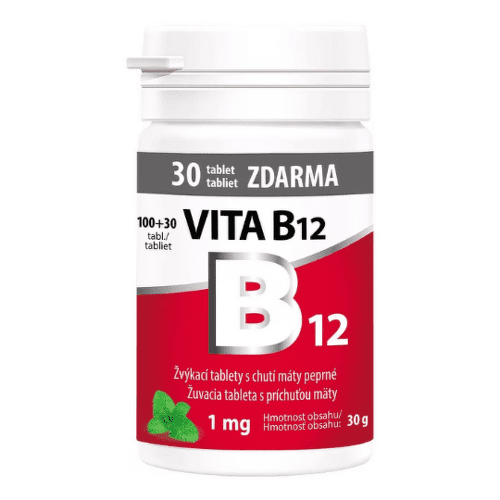 E-shop VITABALANS Vita B12 1 mg mäta 130 ks