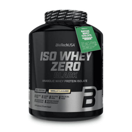 E-shop BioTechUSA Iso whey zero black vanilka 2270 g