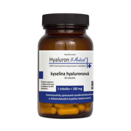 E-shop N-MEDICAL Hyaluron kyselina hyalurónová 30 kapsúl