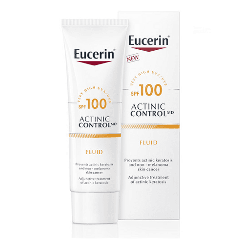 Eucerin Actinic Control MD SPF 100 ochranný fluid s UVA a UVB filtrami 80 ml kúpite na Benulekaren.sk