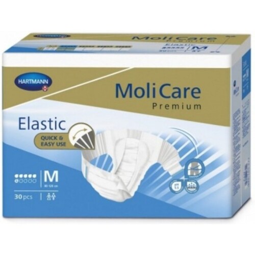 MoliCare Premium Elastic 6 kvapiek M plienkové nohavičky zalepovacie 30ks kúpite na Benulekaren.sk