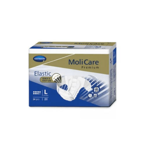 MoliCare Premium Elastic 9 kvapiek L plienkové nohavičky zalepovacie 24ks kúpite na Benulekaren.sk