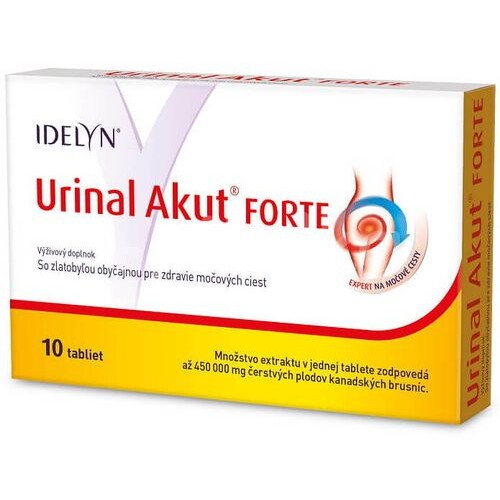 IDELYN Urinal Akut tablety na podporu zdravia močových ciest 10 tbl kúpite na Benulekaren.sk