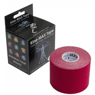 Kine-Max KINE-MAX Classic kinesiology tape 5cm x 5m červená 1 ks
