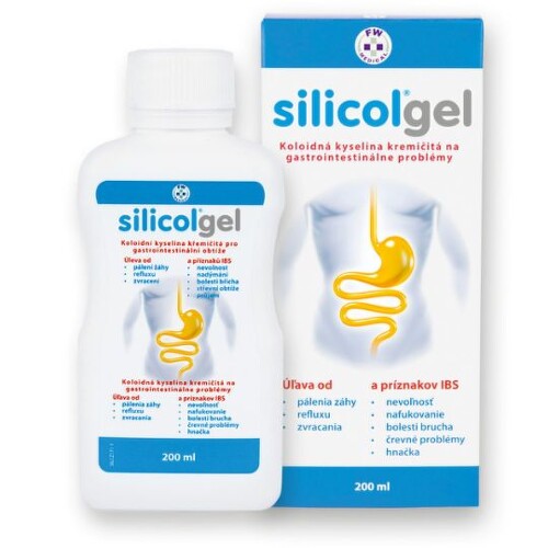 SILICOLGEL Na gastrointestinálne problémy 200 ml