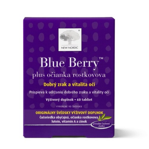 NEW NORDIC Blue berry 60 tabliet