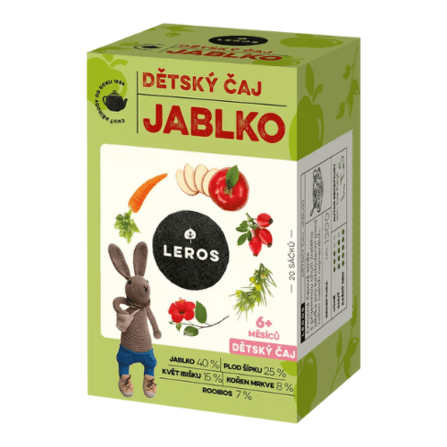 LEROS Detský čaj jablko 20 vreciek kúpite na Benulekaren.sk