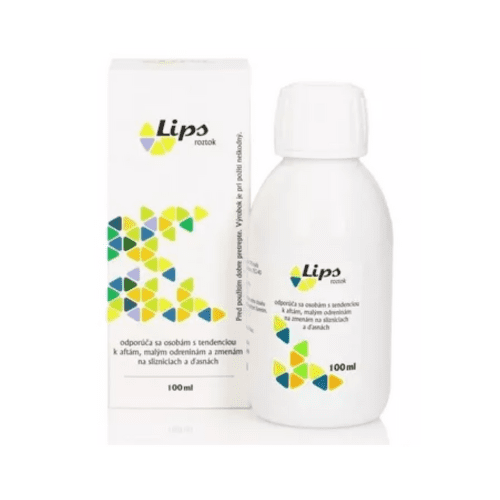 LIPS Roztok na afty 100 ml