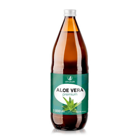 Allnature Aloe vera Premium 100 % šťava 1000 ml kúpite na Benulekaren.sk