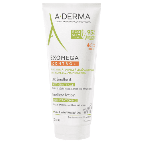 A-DERMA Exomega Control Emolienčné mlieko 200 ml kúpite na Benulekaren.sk
