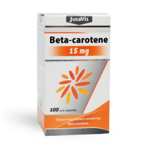 JUTAVIT Betakarotén 15 mg 100 kapsúl kúpite na Benulekaren.sk
