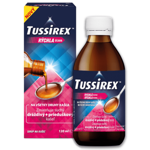 TUSSIREX Nočný sirup 120 ml