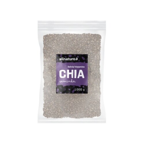 Allnature Chia semienka semienka 1000 g kúpite na Benulekaren.sk
