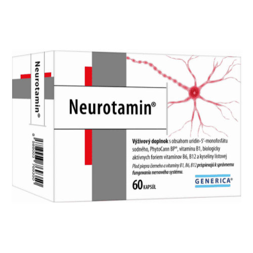 GENERICA Neurotamin 60 kapsúl kúpite na Benulekaren.sk