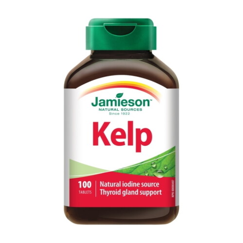 Jamieson Kelp tablety pre správnu funkciu štítnej žľazy 100 tbl kúpite na Benulekaren.sk