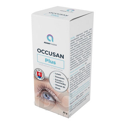 ADAMPharm OCCUSAN Plus, výživa pre oči, cps 1x60 ks kúpite na Benulekaren.sk