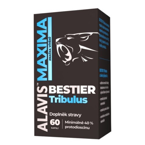Alavis Maxima Bestier Tribulus výživový doplnok na podporu zdravej hormonálnej činnosti pre mužov 60 cps kúpite na Benulekaren.sk