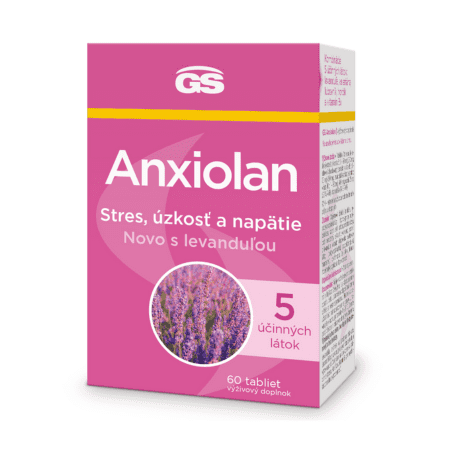 GS Anxiolan tablety na úľavu od stresu a emočný komfort 60 tbl kúpite na Benulekaren.sk