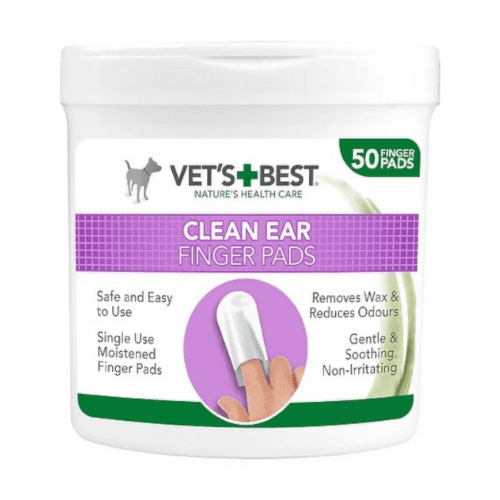 VET´S BEST Clean ear finger pads 50 ks