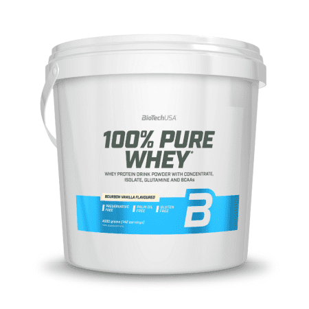 BioTechUSA 100% pure whey bourbon vanilka 4000 g