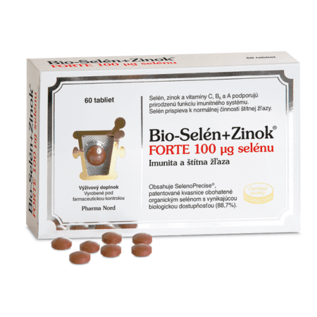 Bio-SELEN+ZINOK FORTE 100 μg selénu tbl 1x60 ks kúpite na Benulekaren.sk