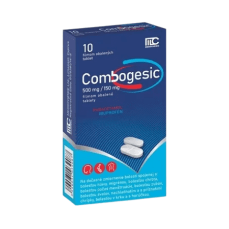 Combogesic 500 mg/150 mg 10 tabiel