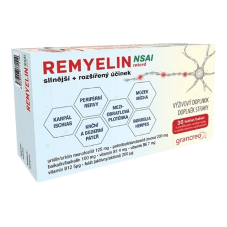 REMYELIN NSAI retard s predĺženým uvoľňovaním 30 tabliet kúpite na Benulekaren.sk