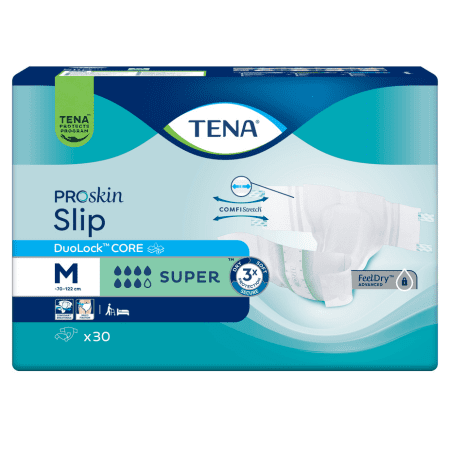 TENA Slip Super M inkontinenčné nohavičky 30 ks