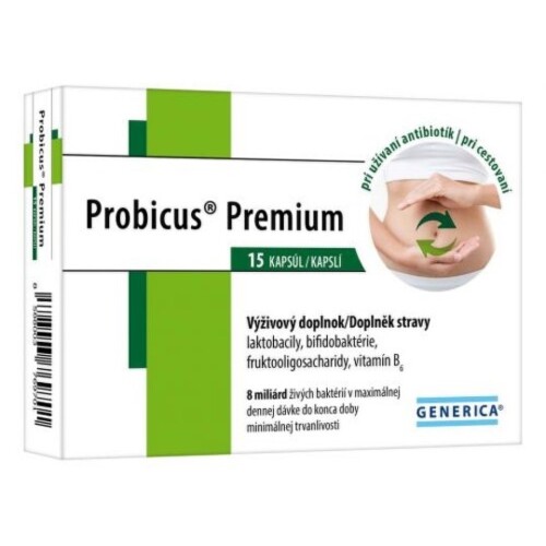 GENERICA Probicus Premium 15 kapsúl kúpite na Benulekaren.sk